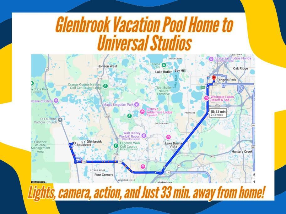 Glenbrook Vacation Poolspa Home 奥兰多 外观 照片