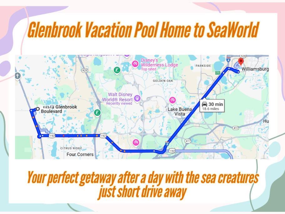 Glenbrook Vacation Poolspa Home 奥兰多 外观 照片